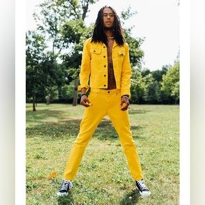 Alife X Lee Yellow Denim Jacket UNISEX 💛